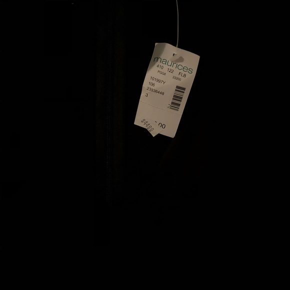 Black dress knee length - Picture 2 of 2